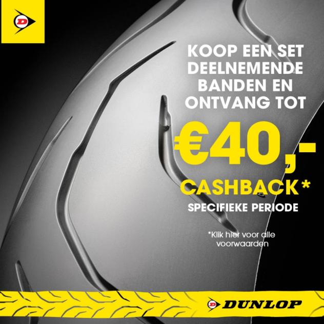 Dunlop Cashback Actie ⚡